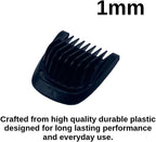 Trimmer Replacement 1mm Beard Stubble Hair Guide Guard Comb for Philips Norelco Multigroom MG3750 MG3760 MG5750 MG5760 MG7750 MG7770 MG7790 MG7791