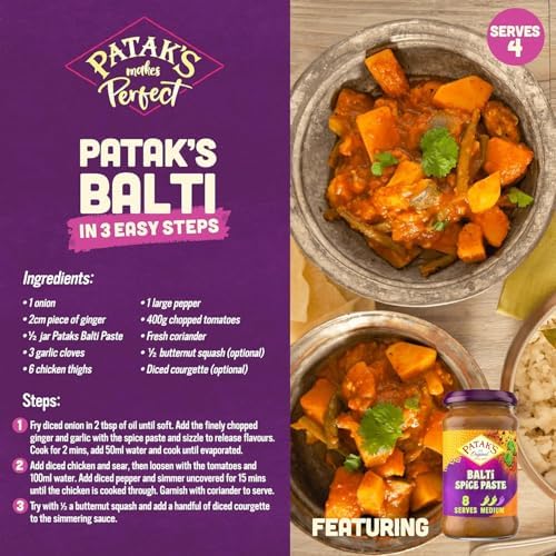 Patak's Balti Spice Paste 283g - Pack of 2