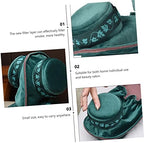 FRCOLOR Moxa Purifier Cloth Cover for Smokeless Moxibustion Box Portable Foot Moxa Holder with Heat-Resistant Go Wellness