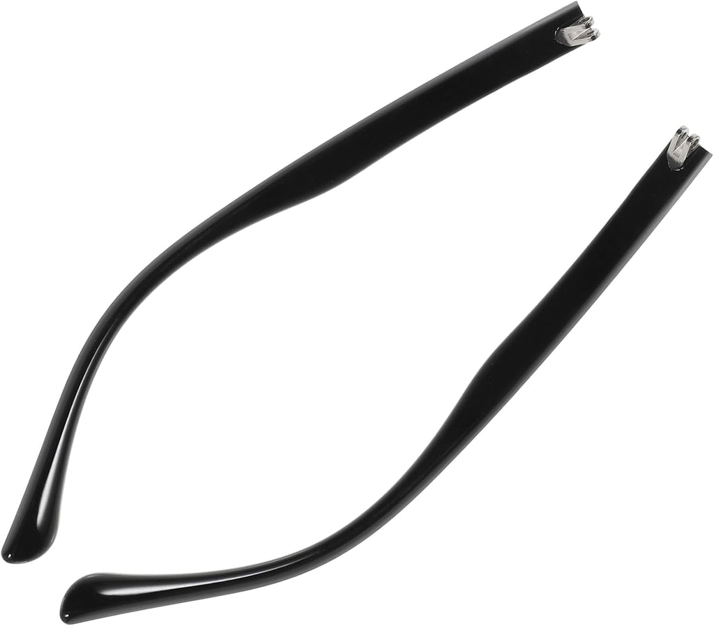 IMIKEYA 1 Pair Brown Plastic Eyeglass Temple Replacement Arms - Spring Glasses Temples for Easy Repair of Sunglasses and Eyeglasses - Universal Fit for DIY Glasses Repairs