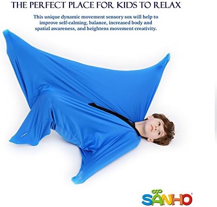 SANHO Dynamic Movement Sensory Sock,X-Large,Good for height:62"-73"