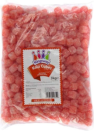 Kingsway Cola Cubes (Kola Kubes) 500 Gram Bag (1/2 Kilo)