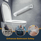 Grab Bars for Shower, 2 Pack 36-Inch Anti Slip Shower Handles for Elderly, Safety Shower Grab Bar, Stainless Steel Handicap Grab Bars for Bathroom (White 1" Diameter)
