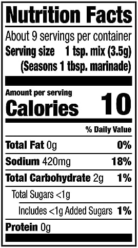 McCormick Grill Mates Mesquite Marinade Mix, 1.06 oz