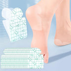 30PCS Invisible Heel Pads for Shoes, Breathable Moisturizing Cushion Pads for Dry Cracked Heels, Soft PVC Heel Protectors No Glue Needed (30PCS)