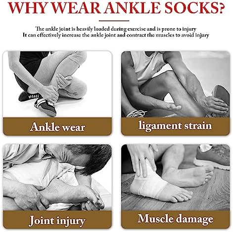 3Pairs Neuropathy Socks - Soothe Relief Compression Socks 20-30 mmHg - Comprex Ankle Sleeves for Arch Support, Achilles Tendonitis, and Foot Pain Relief (Gray, Medium)