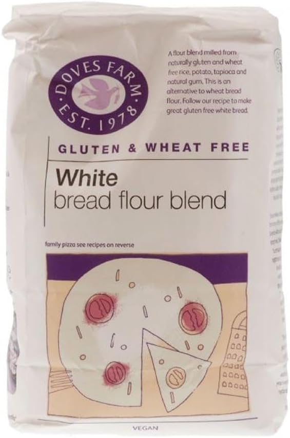 Doves Farm Gluten & Wheat Free White Bread Flour Blend 1KG