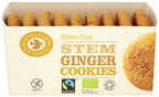 Doves Farm Fairtrade Gluten Free Stem Ginger Cookies (150g) - Pack of 6