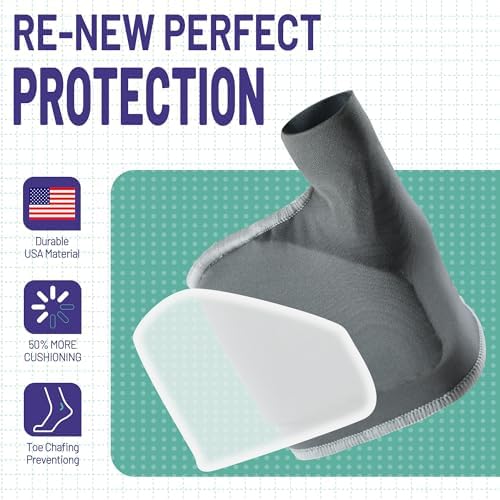 BENAYO Orthopedic Metatarsal Pads,Ball of Foot Cushion with Gel Pad for Women and Men, Foot Pads for Ball Pain Relief, Morton's Neuroma, Metatarsalgia Support. (Gray, MIDDLE:WOMEN(7-9)/MEM(5-7))