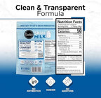 Healthier Comforts Organic Skim Milk Powder | Certified USDA Organic | Fat Free, Kosher, Gluten Free, Non-GMO, Shelf Stable | Perfect for Shakes, Smoothies, Coffee Creamer, Baking | Made in USA (7oz)