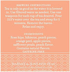 Harney & Sons Peach Fruit Tea | 4 ounce loose PeachFruit Tea