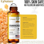 UpNature Frankincense Essential Oil Roll On - 100% Pure Frankincense Oil for Skin