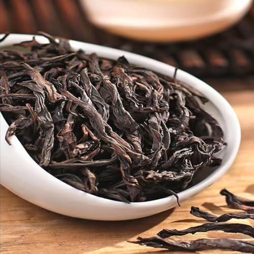 Da Hong Pao Roasted Oolong Tea Loose Leaf 3.5oz Fujian Wuyi Da Hong Pao Dahongpao Big Red Robe Rock Loose Leaf Oolong Tea 100g