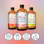Health-Ade Kombucha Tea Organic Drink, Fermented Tea with Living Probiotics, Detoxifying Acids, Supports Gut Health, Non-GMO, Vegan, Gluten Free, 12 Pack (16 Fl Oz Bottles), Glow Up Variety Pack