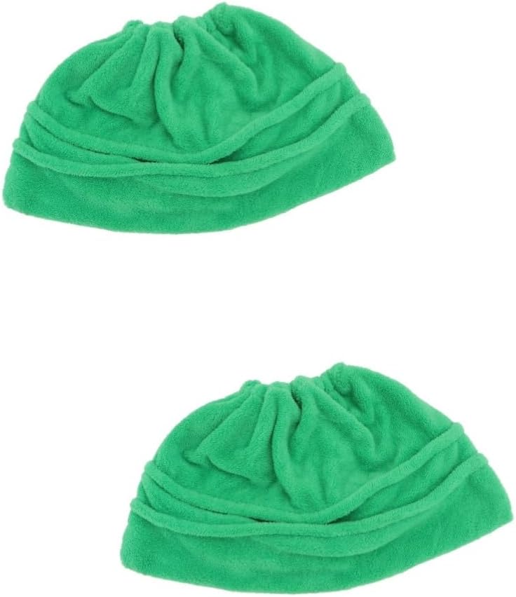 2pcs Broom Cover Cloth Absorbent Mop for Home Use Floor Cleaning Accessory Suitable for Tile Floors Easy Installation Material Green