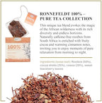 Ronnefeldt 100% Magic Africa – Rooibos Chai – Herbal German Tea with Cocoa Shells & Cassia – Loose Leaf in 15 Individually Wrapped Bags – Naturally Caffeine-Free Herbal Infusion with Cacao and Cinnamon Flavour