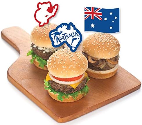 Big Dot of Happiness Australia Day - Dessert Cupcake Toppers - G’Day Mate Aussie Party Clear Treat Picks - Set of 24
