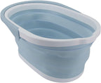 Fockety Foldable Wash Basin, Large Capacity Rectangular Multifunction Collapsible Stable Base Collapsible Mop Bucket for Home (Blue), Fockety1u8b0kceaw-12