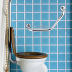 Stainless Steel Bathtub Grab Bar, Tub Shower Handle 19 Inch Grab Bars for Bathtubs and Showers with Soap Dish Steady Handle for Balance