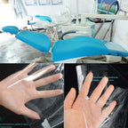 5Pcs Dental Chair Unit Foot, Dental Chair Foot Cover Pad with Elastic Bands, Mat Cushion Pad Dustproof Toe Cover Plastic Protector Washable (A)