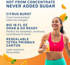 Odwalla 100% Pure Orange Juice No Pulp – Hand-Picked OJ Juice - Vitamin C - No Sugar Added, No Artificial Ingredients, No Preservatives - 16 fl oz (12 Pack)