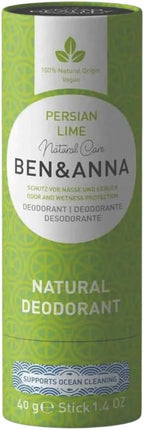 BEN & ANNA Persian Lime Paper Tube Deodorant, 40 GR