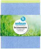 Sodasan Organic Eco Sponge Cloths pack of 2
