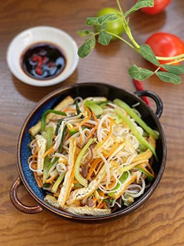 CAF Premium Vermicelli Noodles, Rice Vermicelli Noodles, Rice Sticks, Bun Gao, 14 Oz Gluten Free Pack of 1