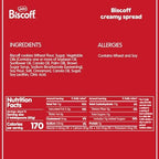 Lotus Biscoff Cookie Butter Spread, Creamy, non GMO + Vegan, 25.4oz