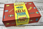 RETRO CANDY YUM ~ 1961 65th Birthday Gift Box Nostalgic Candy Mix from Childhood for 65 Year Old Woman or Man Born 1961 Jr