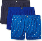Nautica Men's Classic Cotton 3-Pack Woven Boxers
