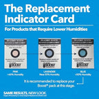 Integra Boost - 62% RH Level - 67 Gram Size - Two-Way Humidity Control Pack - Incl. Replacement Indicator Cards - Food Storage & Herbs Moisture Balancer For Up to 1 LB (Pack of 12)