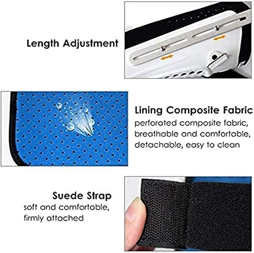 Knee Ankle Foot Orthosis KAFO Brace Fully Adjustable Calf Ankle Foot Fixed Bracket Support Lower Limbs Orthosis, Articulated Knee Orthosis Universal Size