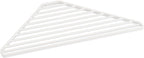 YAMAZAKI home Corner Sink Drainer, One Size, White