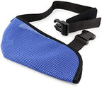 Soles Pediatric Mesh Arm Sling with Padded Shoulder Strap (Blue)