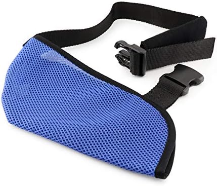 Soles Pediatric Mesh Arm Sling with Padded Shoulder Strap (Blue)