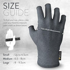 Medipaq Anti-Arthritis Gloves (Pair) - Providing Warmth and Compression to Help Increase Circulation Reducing Pain and Promoting Healing 1X Pair (Medium)