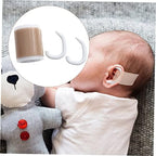Kids Auricle Support 10 Pairs Protruding Ear Corrector for Babies Silicone External Ear Molding Patch Safe Non-Surgical Care for Deformed Ears