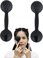 2 Pcs Dual-use Black Handheld Eye Occluder Plastic Vision Optics Optometry Instrument for Eye Chart Exam (Black)