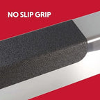 12" Non-Slip Contoured Stainless Steel Heliarc Mud Pan - Advance Equipment MFG Co. | Professional-Grade Grip for Secure Handling | Model 12HR | 100+ Years Family Owned USA Made