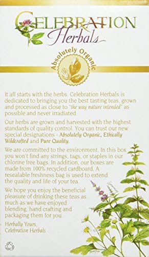 CELEBRATION HERBALS Yarrow Leaf & Flower Tea, 24 CT