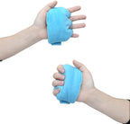 rainbowstar 2 Pack Palm Protector with Finger Separators Hand Contracture Cushion Finger Rehabilitation Training Device for Stroke Hemiplegia
