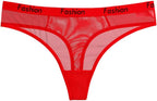 Seamless Soft Underwear for Women Low Waist Sexy G-String Fitness Panties Comfortable Breathable T-Thong