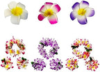 GoodUping 18 Counts Hawaiian Leis, Flower Hair Clip, Headbands and Wristbands, Perfect Luau Party Supplies for Summer Beach Vacations, Essential Party Decorations for Birthday, Graduation, and Wedding