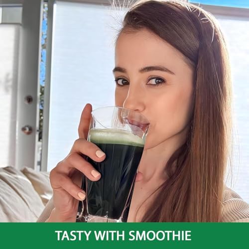 Kate Naturals Organic Spirulina Powder for Immune Support and Antioxidants. Nutrient Dense Superfood Supplement (8 oz, USDA Certified, Non-GMO, Gluten- Free)