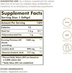 Solgar Evening Primrose Oil 1300 mg, 60 Softgels (Pack of 3) - Promotes Healthy Skin - Nutritional Support for Women - Non-GMO, Gluten Free, Dairy Free - 180 Total Servings