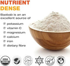 JD Botanics 100% Organic Baobab Powder 120 Capsules | Direct from South Africa | USDA Organic Certified