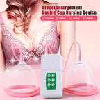 TsoLay Machine Breasts, Chest Beauty Enlargement Machine with 2 Modes and 3 Level of Strength Adjustable, Promote Breast Growth Sutible for Flat Breasts, Sagging Breasts