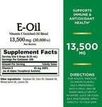 Nature’s Bounty Vitamin E Oil, Supports Immune & Antioxidant, 30,000IU Vitamin E, Topical or Oral, 2.5 Oz