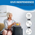 Providence Spillproof 9oz Adult Sippy Cup with 2 Handles - Independence Sip Cups for Adults for Limited Mobility - Handicapped Accessories - Handicap Cups for Elderly Care - Made in the USA - 3 Pack